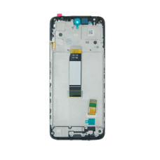 Дисплей Xiaomi Redmi 12 / Redmi 12 5G / Poco M6 Pro 5G з сенсором в рамці (Чорний) Original China