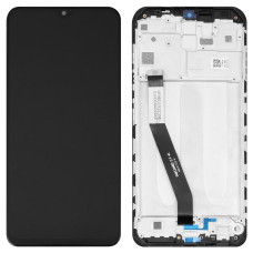 Дисплей Xiaomi Redmi 9 / Redmi 9 Prime з сенсором в рамці (Чорний) Original China