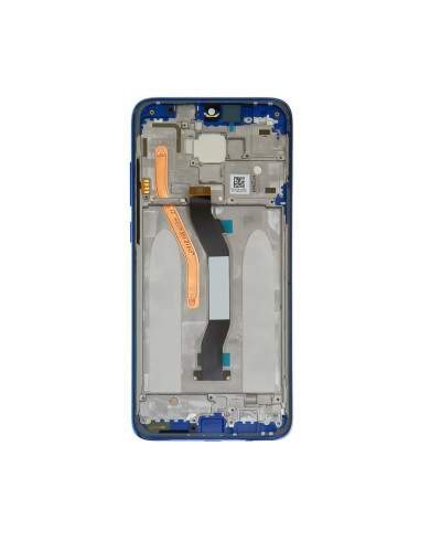 Дисплей Xiaomi Redmi Note 8 Pro з сенсором в рамці (Синій) Dual Sim / Original China