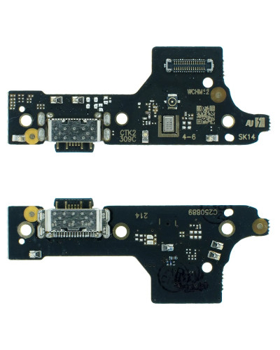 Плата зарядки Xiaomi Redmi 12 4G з компонентами