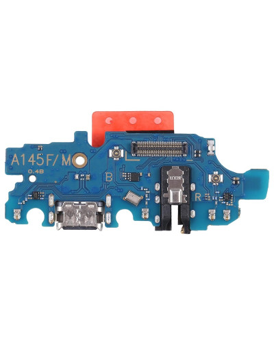 Плата зарядки Samsung A145F Galaxy A14 з компонентами / ORIGINAL