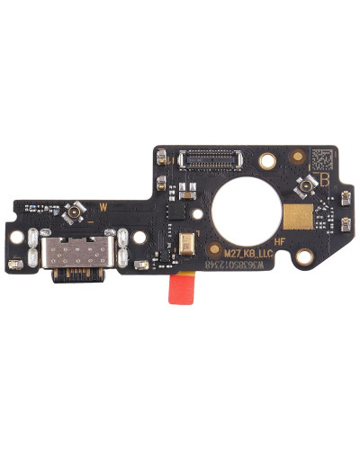 Плата зарядки Xiaomi Redmi Note 12 5G з компонентами / ORIGINAL