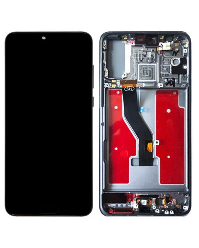 Дисплей Huawei P20 Pro з сенсором в рамці (Чорний) OLED