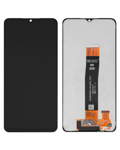Дисплей Samsung A127 Galaxy A12 2021 (Чорний шлейф) з сенсором (Чорний) Original Pack