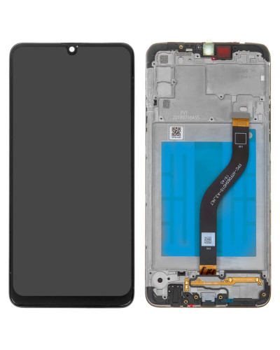Дисплей Samsung A207 Galaxy A20s 2019 з сенсором в рамці (Чорний) Original Pack
