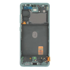 Дисплей Samsung G780 Galaxy S20 FE з сенсором в рамці (Зелений) Service Original