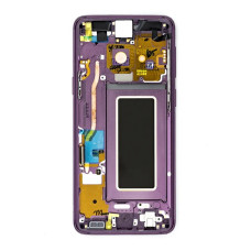 Дисплей Samsung G960 Galaxy S9 з сенсором в рамці (Purple) Service Original