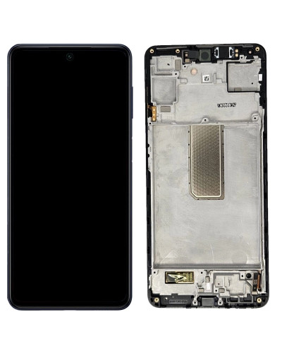 Дисплей Samsung M546 Galaxy M54 з сенсором в рамці Чорний) Service Original