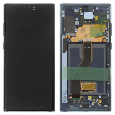 Дисплей Samsung N975 Galaxy Note 10 Plus з сенсором в рамці (Чорний) Service Original