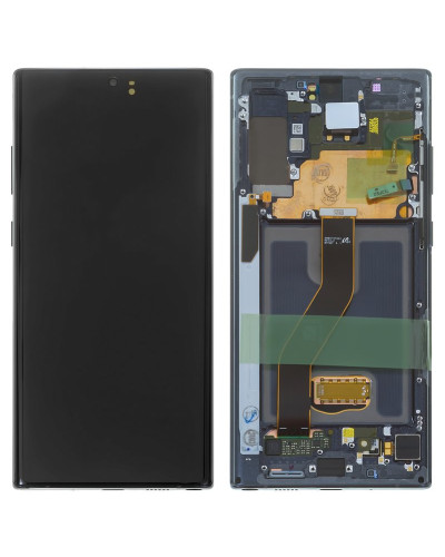 Дисплей Samsung N975 Galaxy Note 10 Plus з сенсором в рамці (Чорний) Service Original