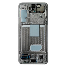 Дисплей Samsung S901 Galaxy S22 з сенсором в рамці (Білий) Service Original