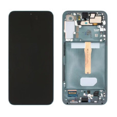 Дисплей Samsung S906 Galaxy S22 Plus з сенсором в рамці (Зелений) Service Original