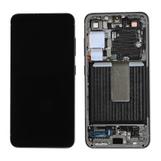 Дисплей Samsung S911 Galaxy S23 з сенсором в рамці (Зелений) Service Original
