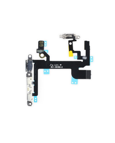 Шлейф Apple iPhone 5SE на кнопку включення та регулювання гучності / Original