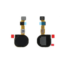 Шлейф Samsung M115 Galaxy M11 сканер відбитку пальця (Чорний) Original