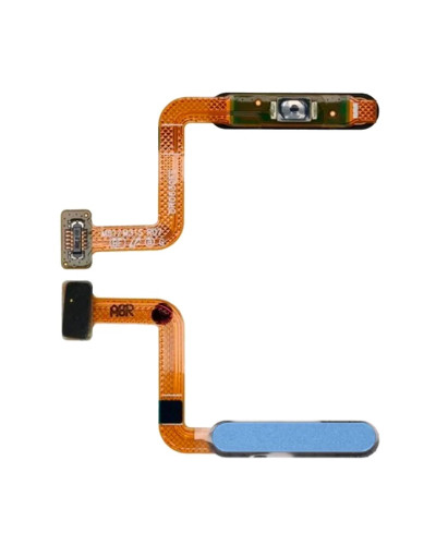 Шлейф Samsung M317 Galaxy M31s / M515 Galaxy M51 сканер відбитку пальця (Синій) Original