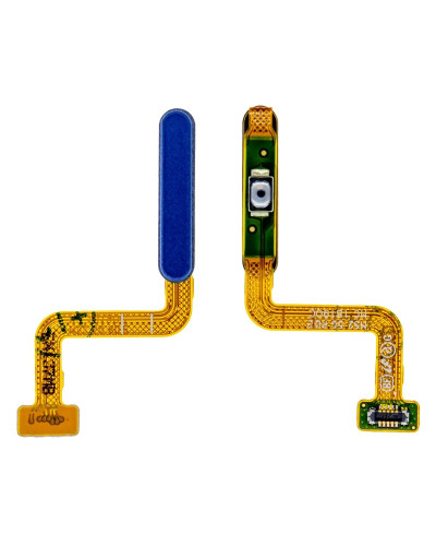 Шлейф Samsung M526 Galaxy M52 5G сканер відбитку пальця (Синій)