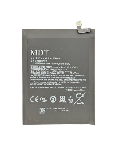 Акумулятор BN46 Xiaomi Redmi Note 6 / Redmi 7 / Note 8 / Note 8T / MDT
