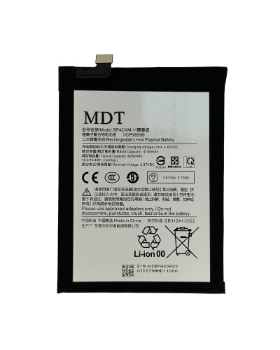 Акумулятор BP42 Xiaomi Mi 11 Lite / Mi 11 Lite 5G / Mi 11 Lite 5G NE / MDT