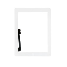 Сенсор Apple iPad 3 / iPad 4 з кнопкою Home (Білий) Original China