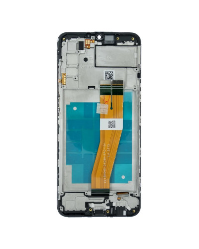 Дисплей Samsung A037 Galaxy A03s 2021 (160.5 х 72мм.) з сенсором в рамці (Чорний) Original Pack