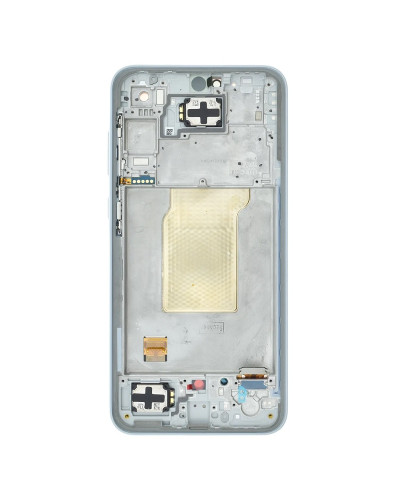 Дисплей Samsung A356 Galaxy A35 5G з сенсором в рамці (Light Blue) Original Assembled