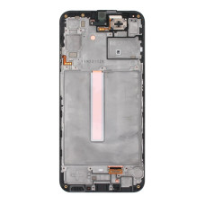 Дисплей Samsung A256 Galaxy A25 5G з сенсором в рамці (Чорний) Original Assembled