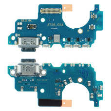 Плата зарядки Samsung A736 Galaxy A73 5G з компонентами / ORIGINAL