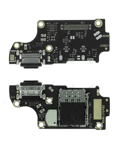 Плата зарядки Xiaomi Poco F2 Pro / Redmi K30 Pro з компонентами / ORIGINAL