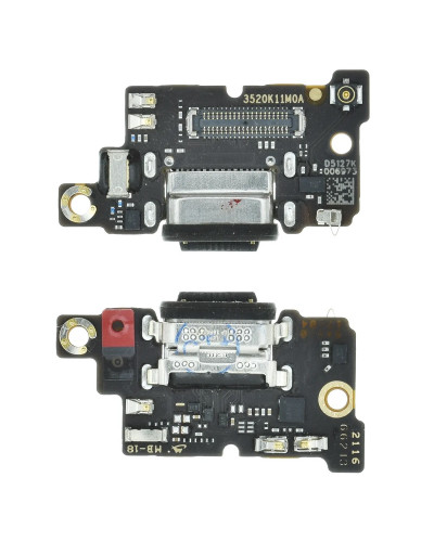 Плата зарядки Xiaomi Poco F3 / Mi 11i / Mi 11X Pro / Mi 11X / Redmi K40 / Redmi K40 Pro / Redmi K40 Pro Plus з компонентами / ORIGINAL