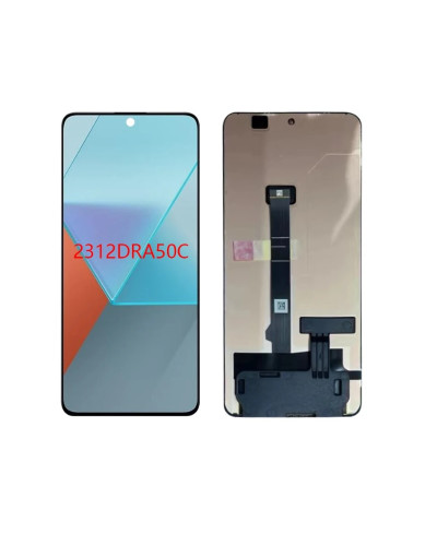 Дисплей Xiaomi Redmi Note 13 Pro 5G / Poco X6 / Poco F6 з сенсором (Чорний) Original China
