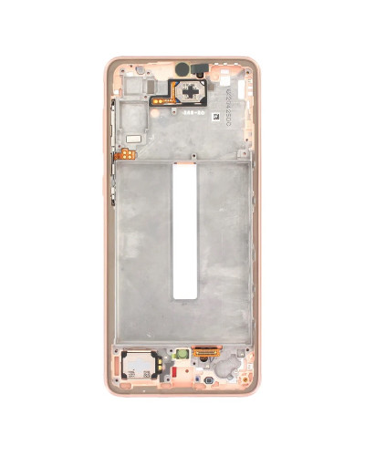 Дисплей Samsung A336 Galaxy A33 5G 2022 з сенсором в рамці (Золотий) Service Original