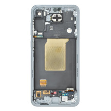 Дисплей Samsung A556 Galaxy A55 5G з сенсором в рамці (Синій) Original Assembled