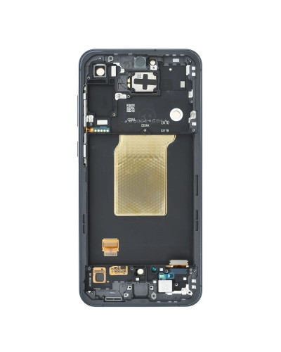 Дисплей Samsung A556 Galaxy A55 5G з сенсором в рамці (Чорний) Service Original