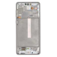 Дисплей Samsung A736 Galaxy A73 з сенсором в рамці (Білий) Service Original
