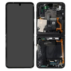 Дисплей Samsung F721 Galaxy Flip4 5G / Внутрішній дисплей / з сенсором в рамці (Чорний) Service Original