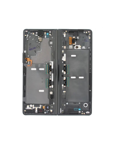 Дисплей Samsung F916 Galaxy Fold2 / Внутрішній дисплей / з сенсором в рамці (Чорний) Service Original