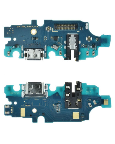Плата зарядки Samsung A146B Galaxy A14 / M146B Galaxy M14 з компонентами  / ORIGINAL