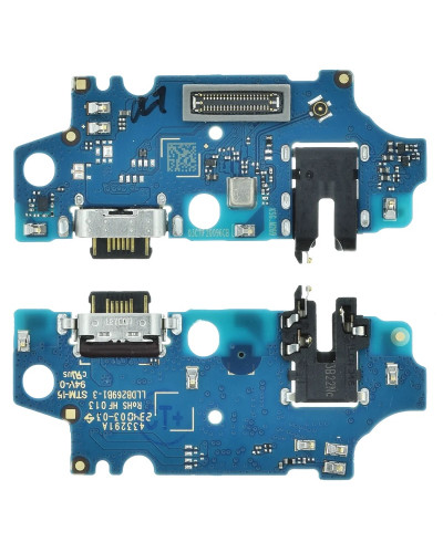 Плата зарядки Samsung A057 Galaxy A05s з компонентами / ORIGINAL