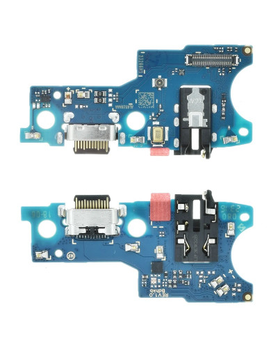 Плата зарядки Samsung A145R / A145P Galaxy A14 з компонентами / ORIGINAL