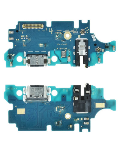 Плата зарядки Samsung A155 Galaxy A15 / A156 Galaxy A15 5G з компонентами / ORIGINAL