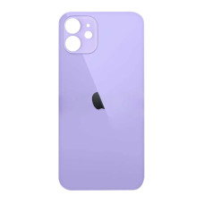 Задня кришка Apple iPhone 12 (Purple) Більший виріз / Original
