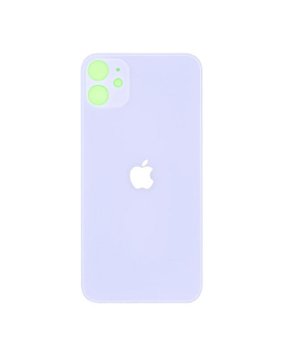 Задня кришка Apple iPhone 11 (Purple) Більший виріз / Original