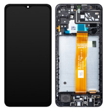 Дисплей Samsung A047 Galaxy A04s 2022 / A136U Galaxy A13 5G 2022 з сенсором в рамці (Чорний) Original Pack