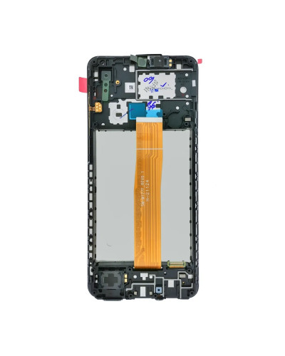 Дисплей Samsung A022 Galaxy A02 / M022 Galaxy M02 з сенсором в рамці (Чорний) Original Pack