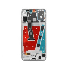 Дисплей Huawei P30 Lite (48Mp) з сенсором в рамці (Білий) Original China