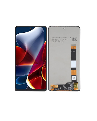 Дисплей Motorola XT2175 Moto G200 5G / Edge S30 з сенсором (Чорний) Original China