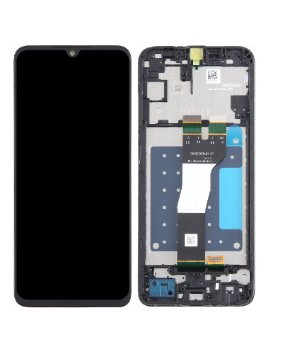 Дисплей Samsung A057 Galaxy A05s з сенсором в рамці (Чорний) Original Pack