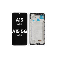 Дисплей Samsung A155 Galaxy A15 / A156 Galaxy A15 5G / M156 M15 5G з сенсором (Чорний) OLED / BIG LCD