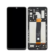 Дисплей Samsung A326 Galaxy A32 5G з сенсором в рамці (Чорний) Original Pack